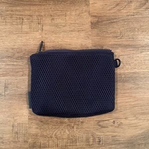 Dagne Dover small mesh pouch.